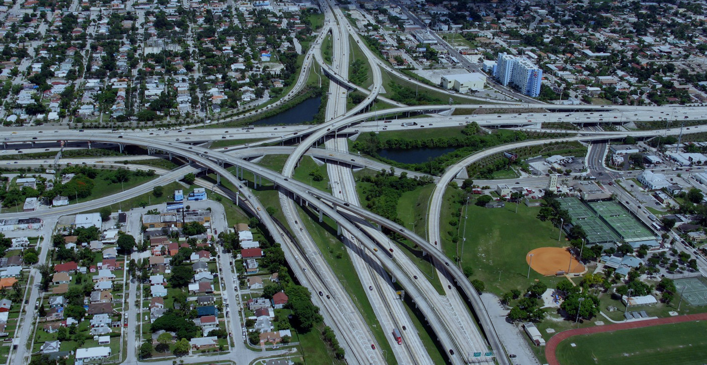 major highways like I-95