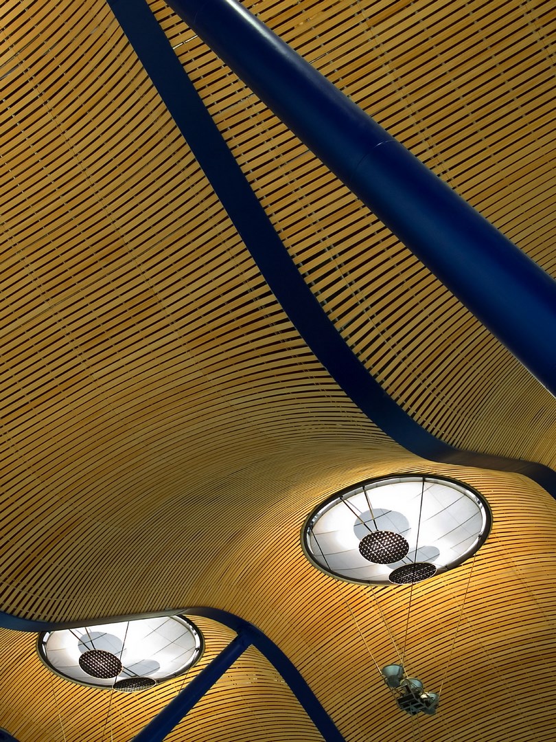 Bamboo ceiling