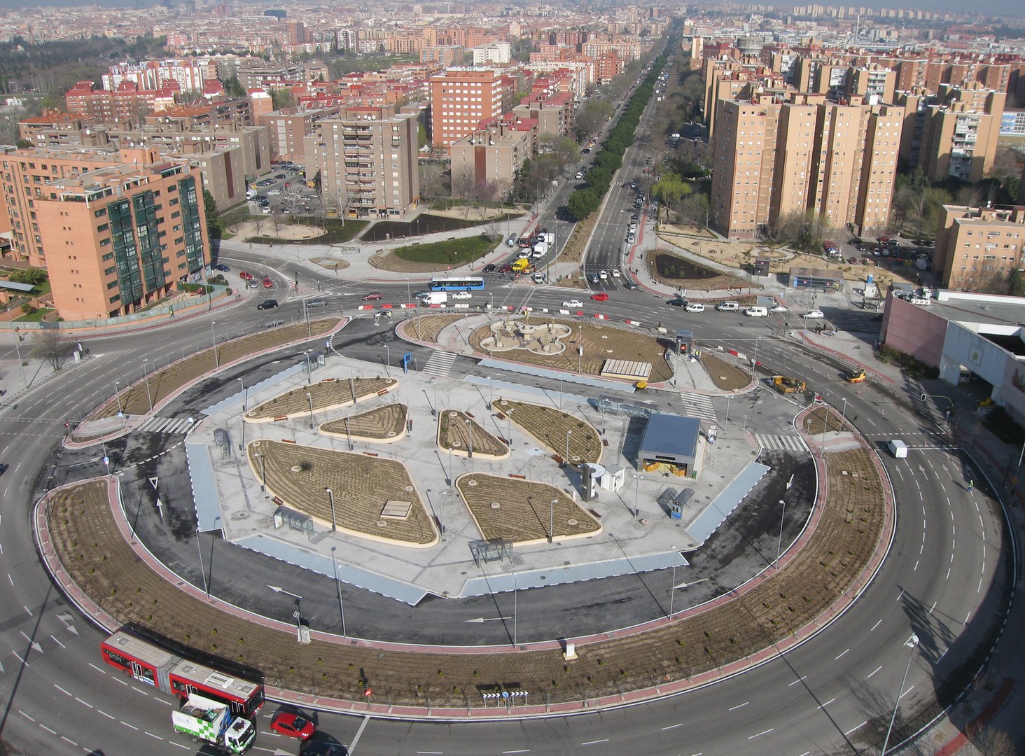 Aerial view of Alsacia Station