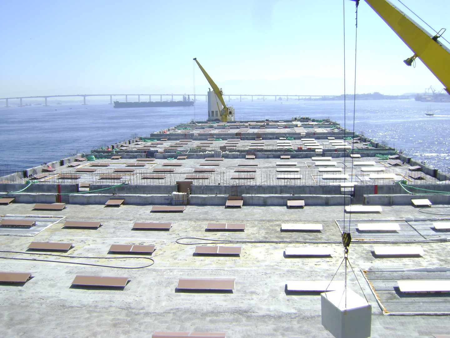 Construcción en muelle