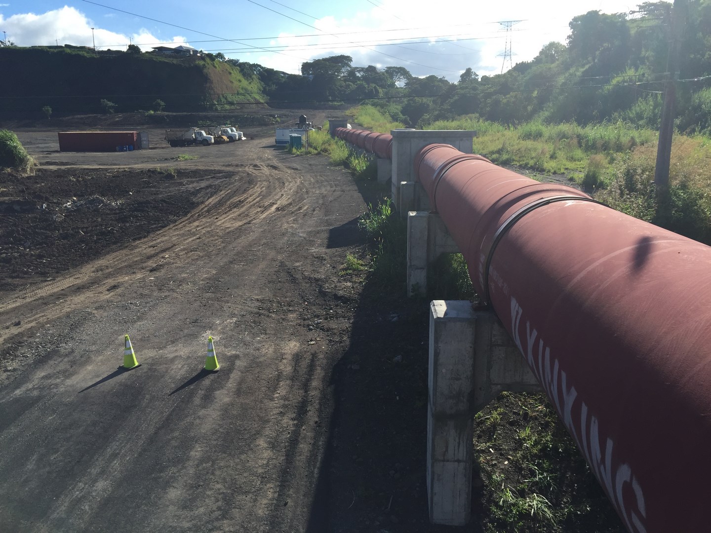 Foto proceso constructivo Emisario Metropolitano