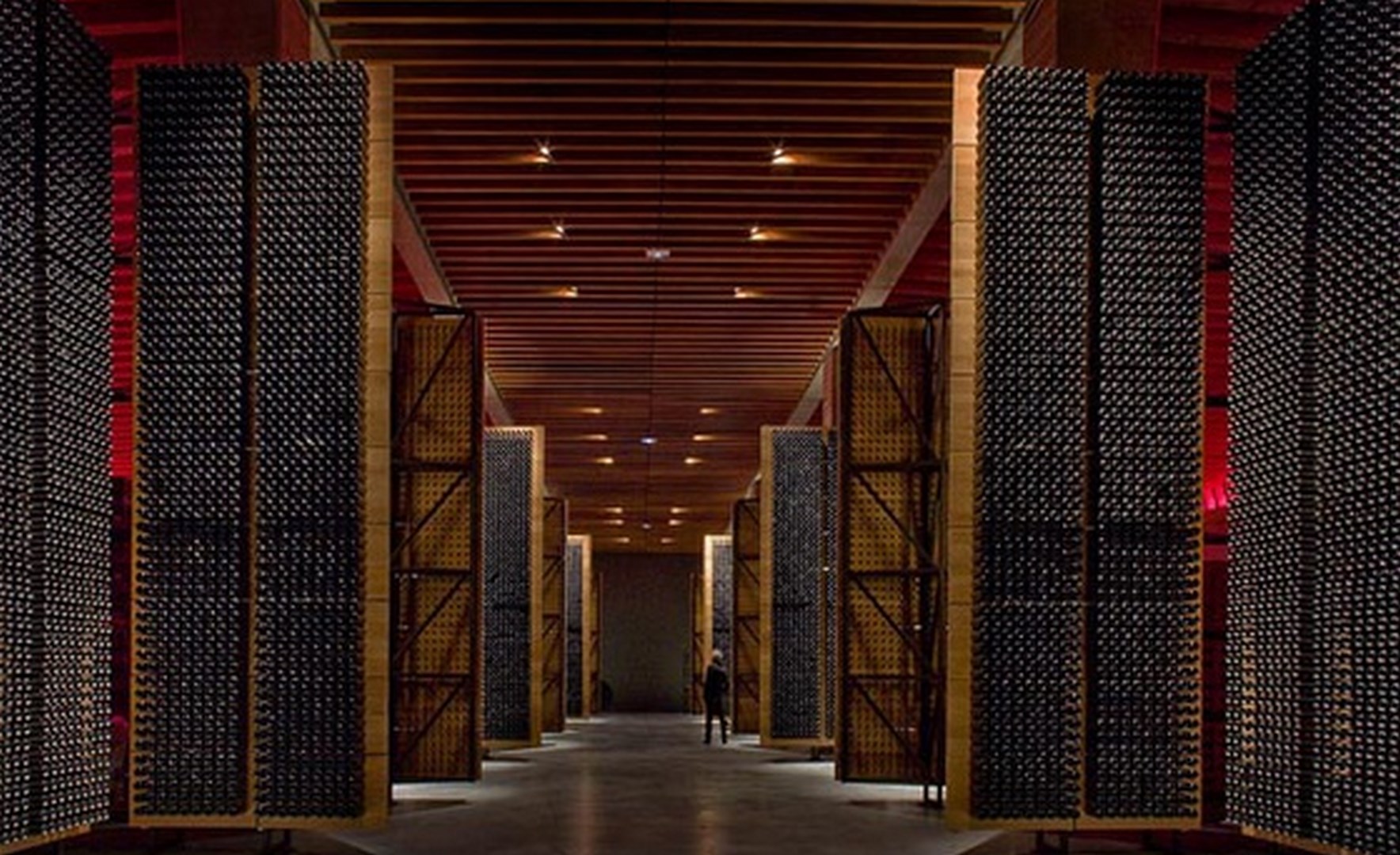Interior view of Bodegas Portia