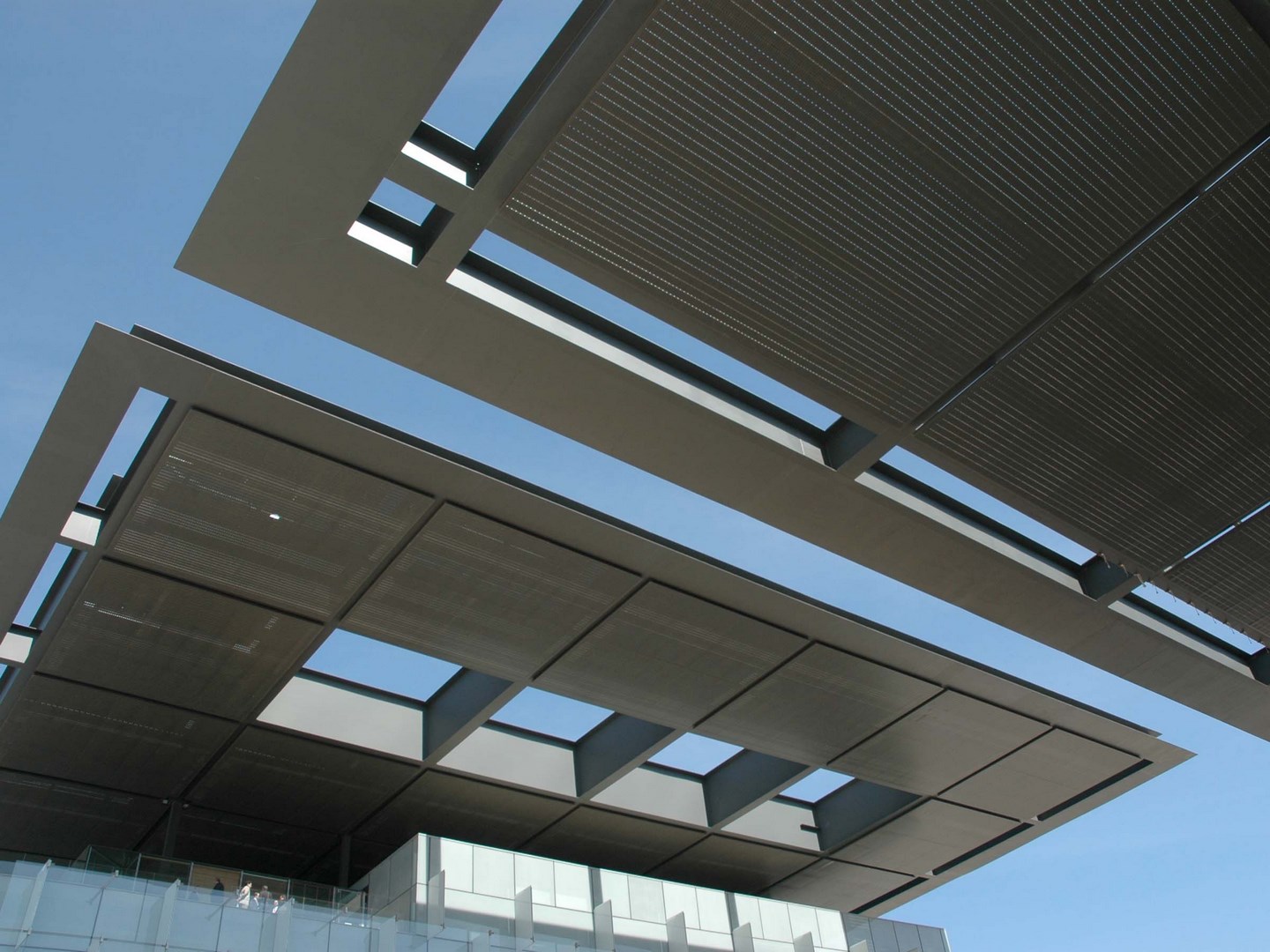 Close-up of the roof