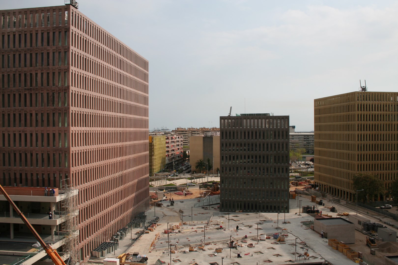 Ciudad de la justicia. Edificios F, G y J