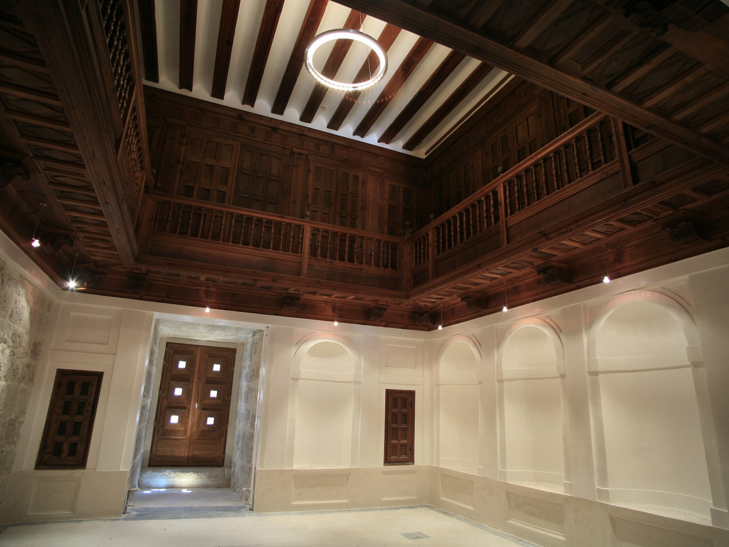 SIMANCAS sala interior artesonado