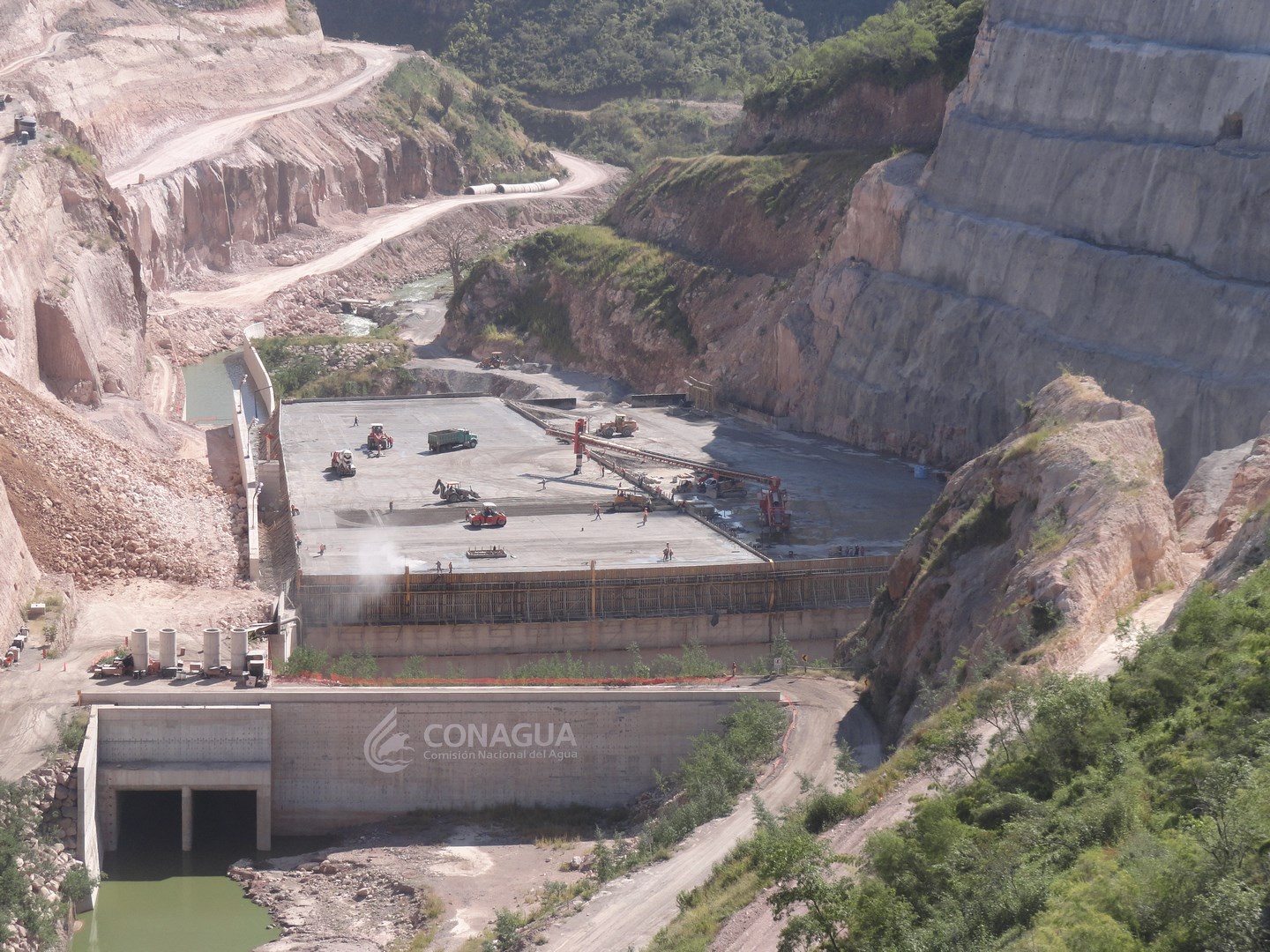 Construcción Presa de El zapotillo