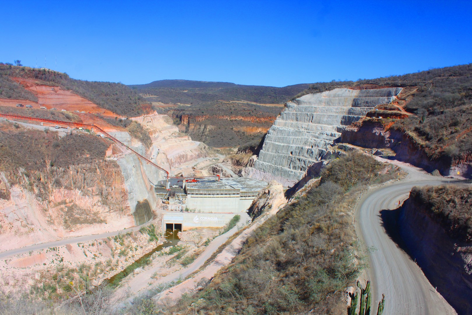 Construcción Presa de El zapotillo