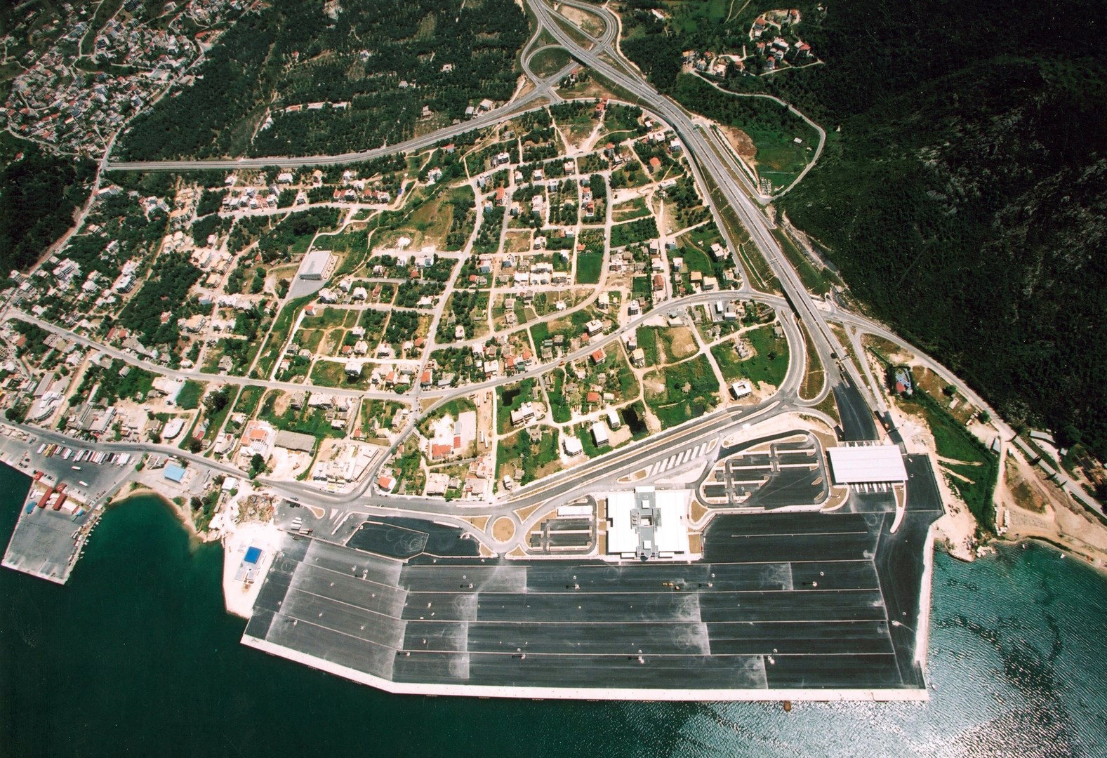 Vista aérea Puerto de Igoumenitsa