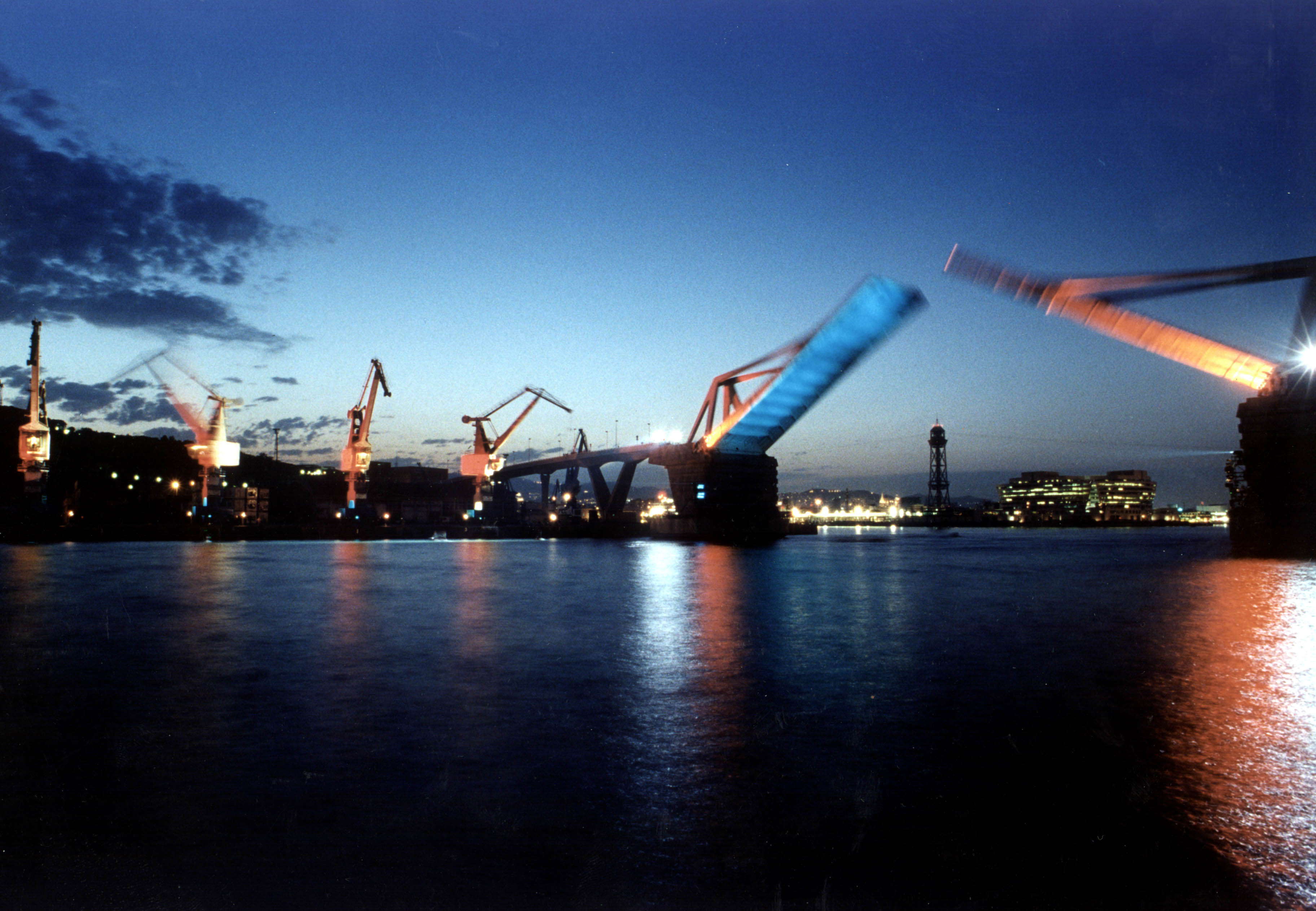 Puente basculante de Barcelona