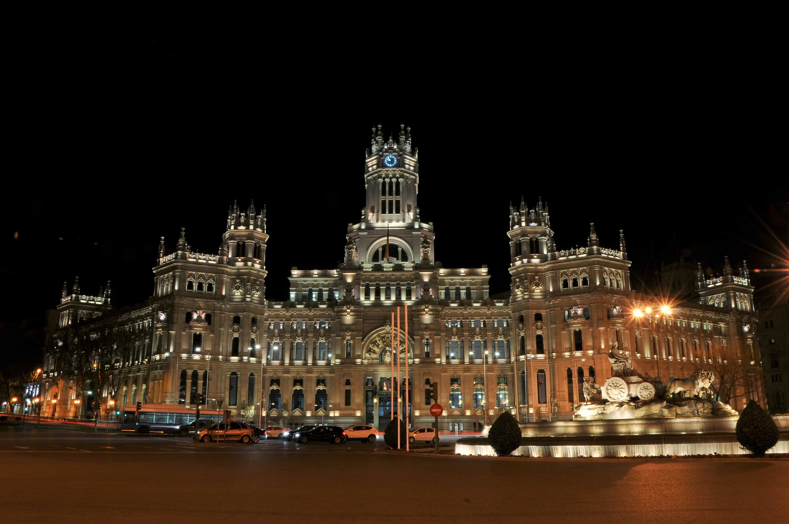 The Palace by night