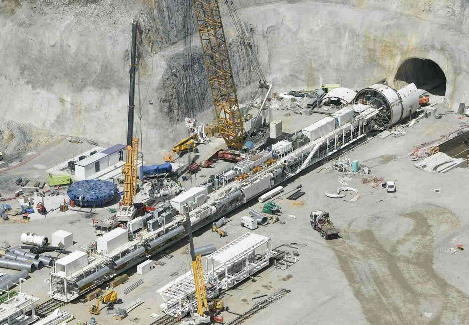 EPB TBM Pajares Tunnels