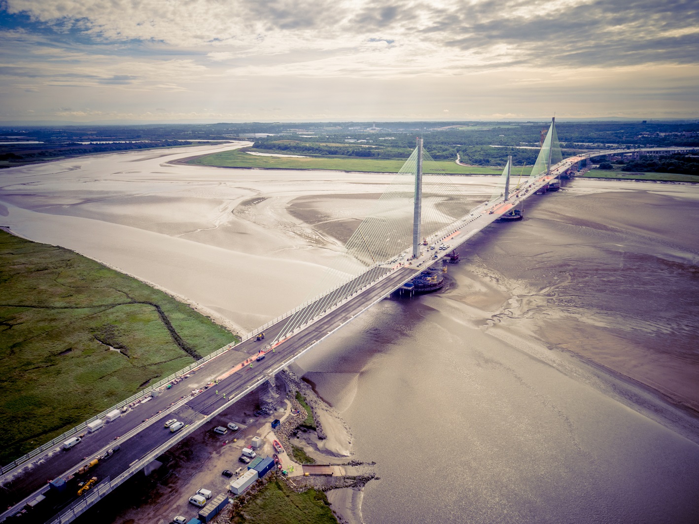 vista aérea Puente de Mersey
