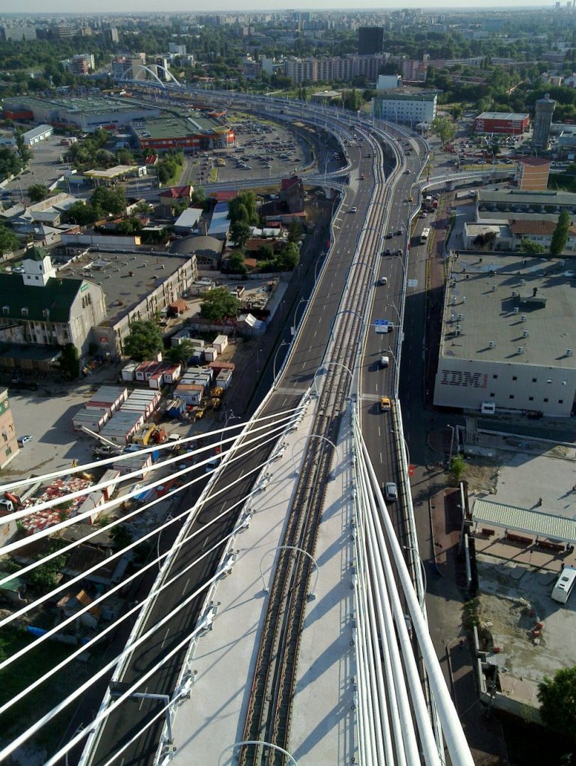 Viaducto Basarab vista aérea