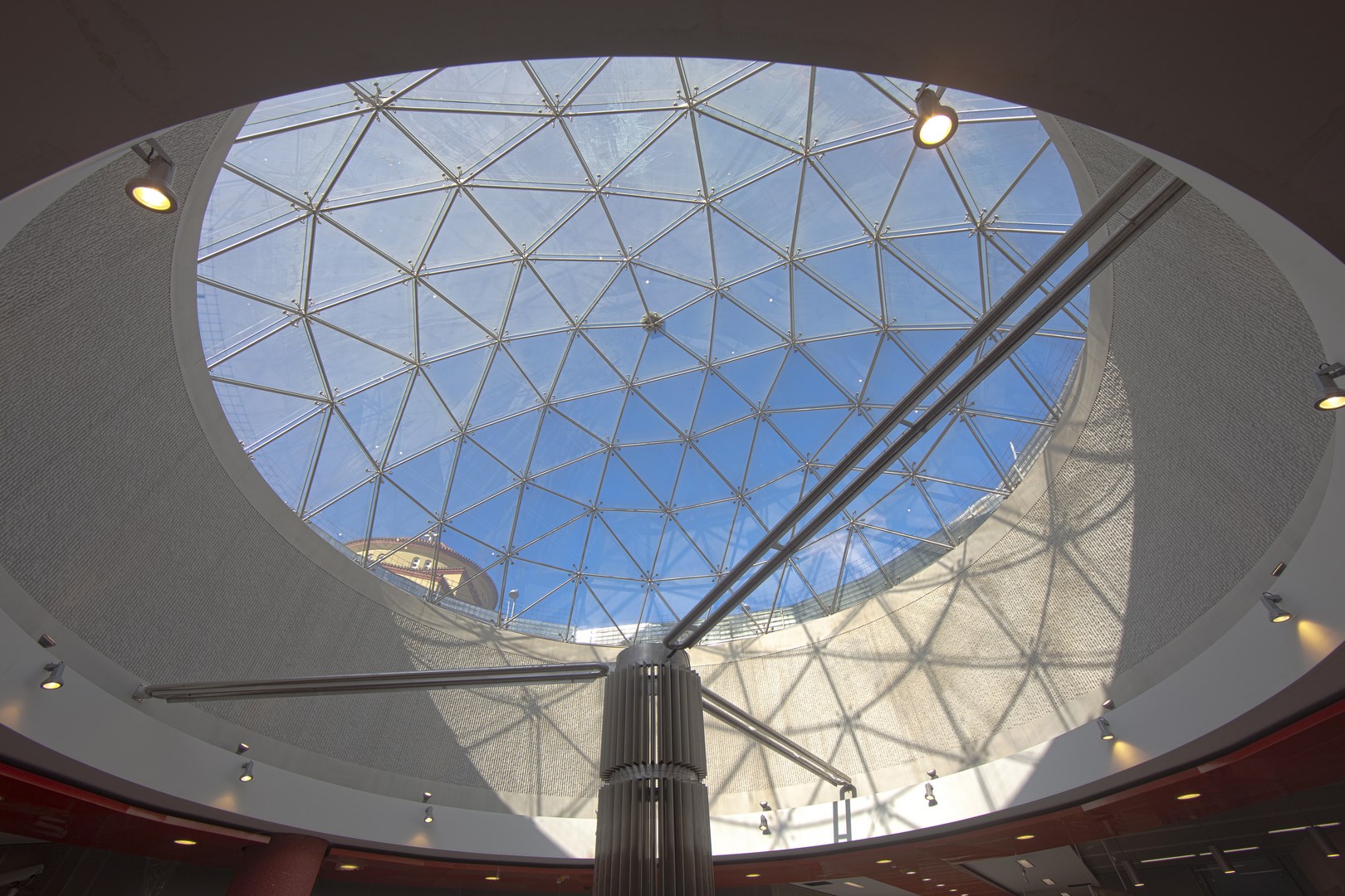 Cúpula de cristales Estación Peristeri