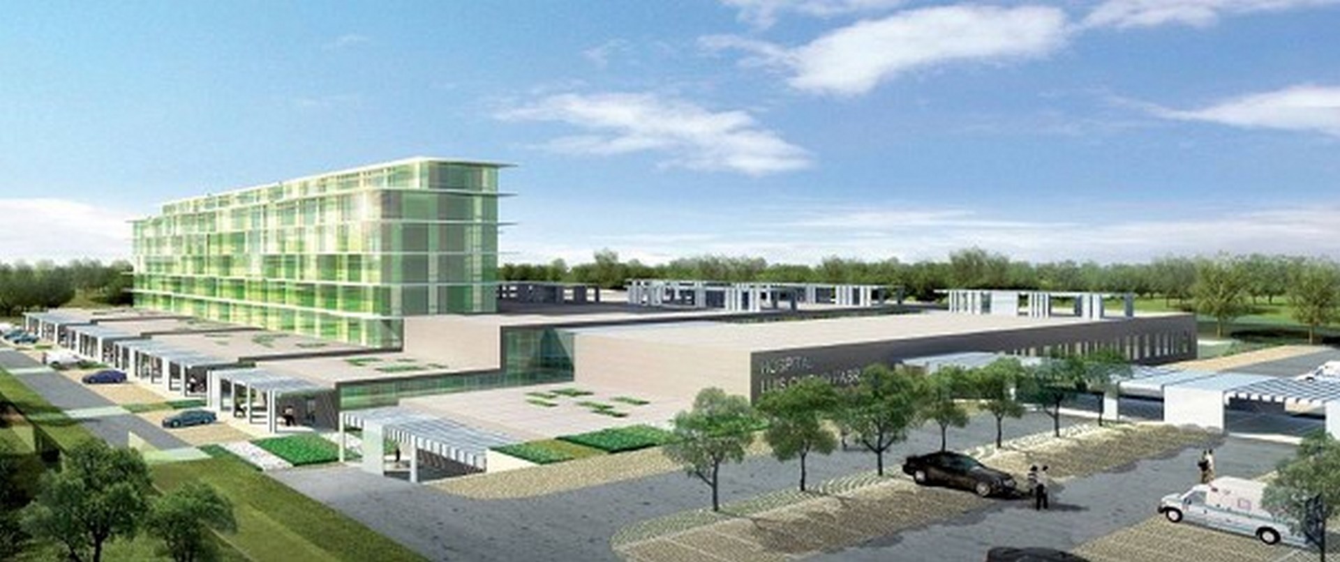 Artist’s impression of the new hospital