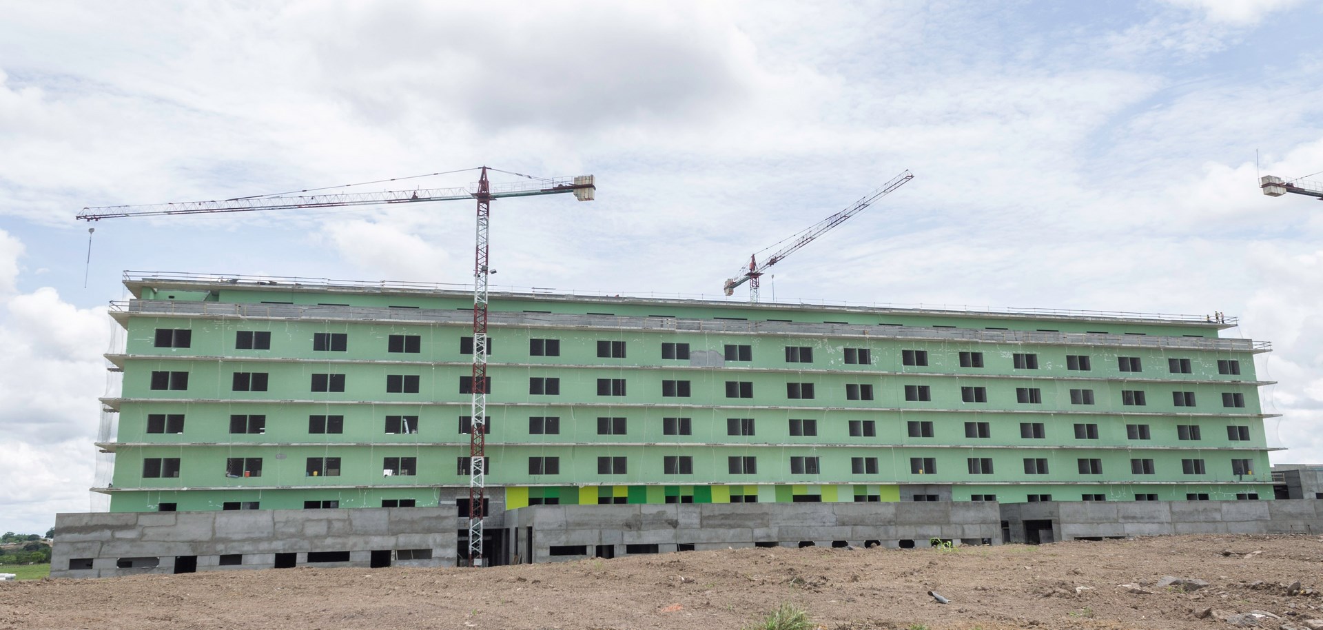 Fachada nuevo hospital