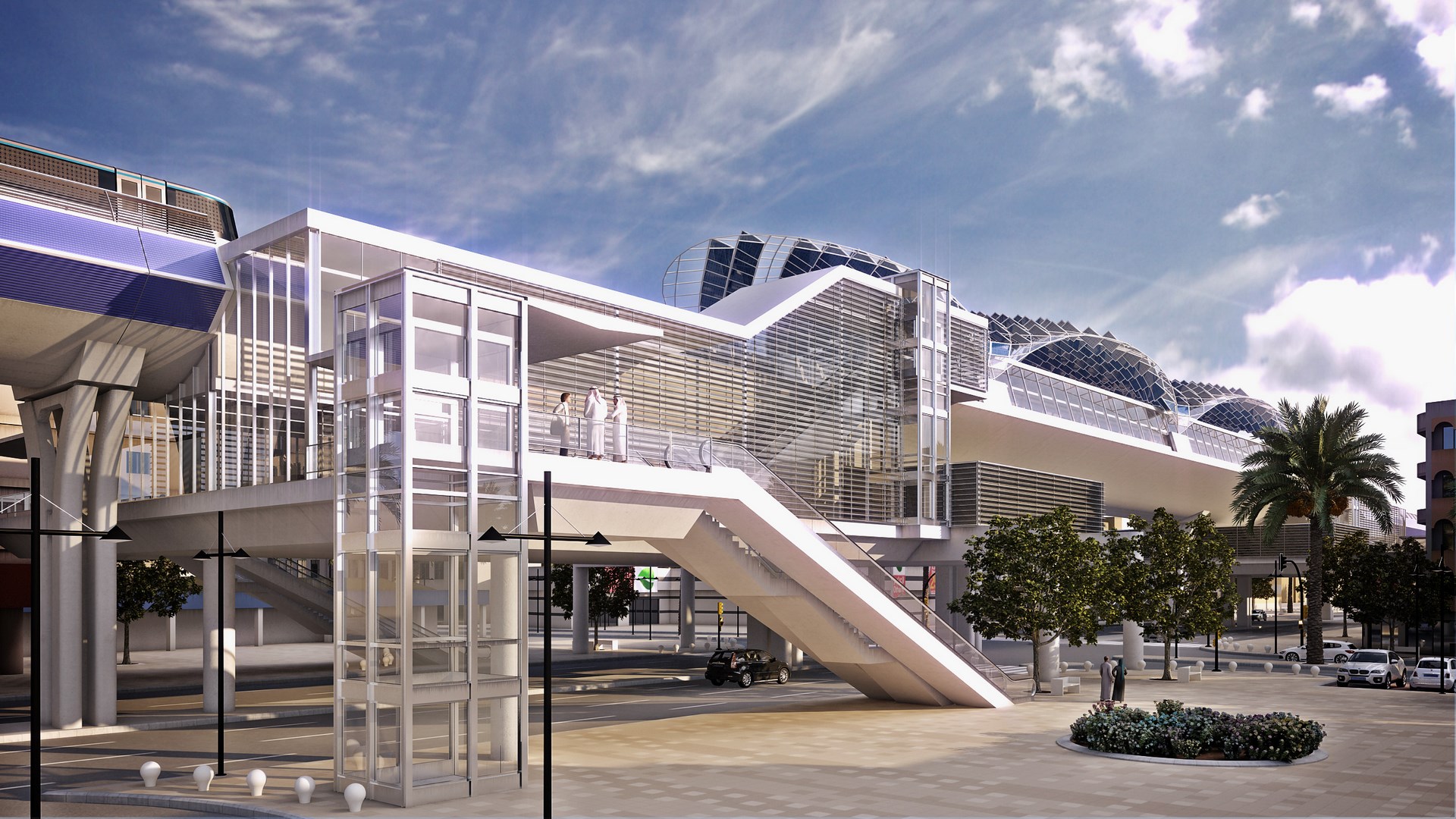 Riyadh Metro Facade