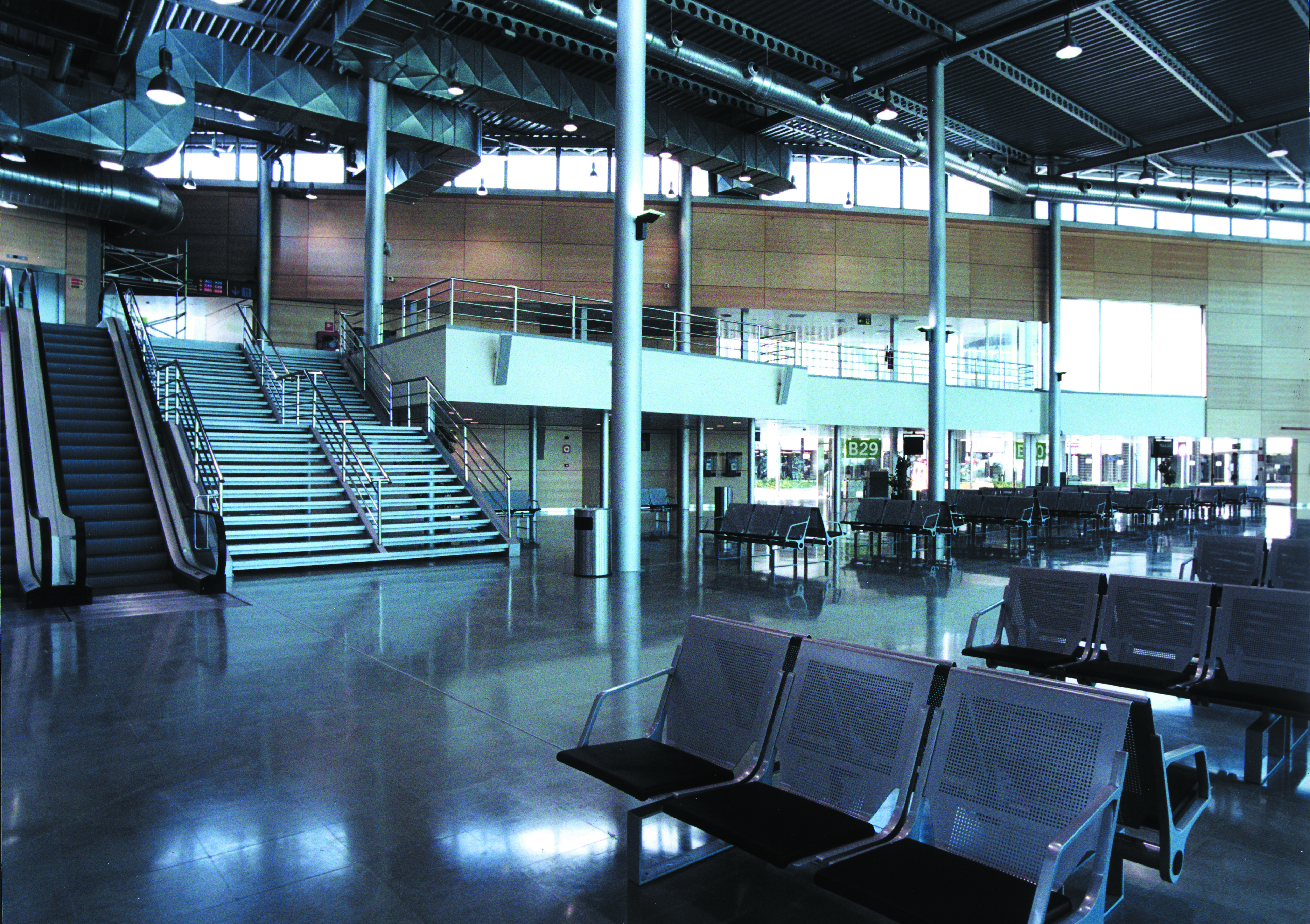 Interior aeropuerto Palma Mallorca