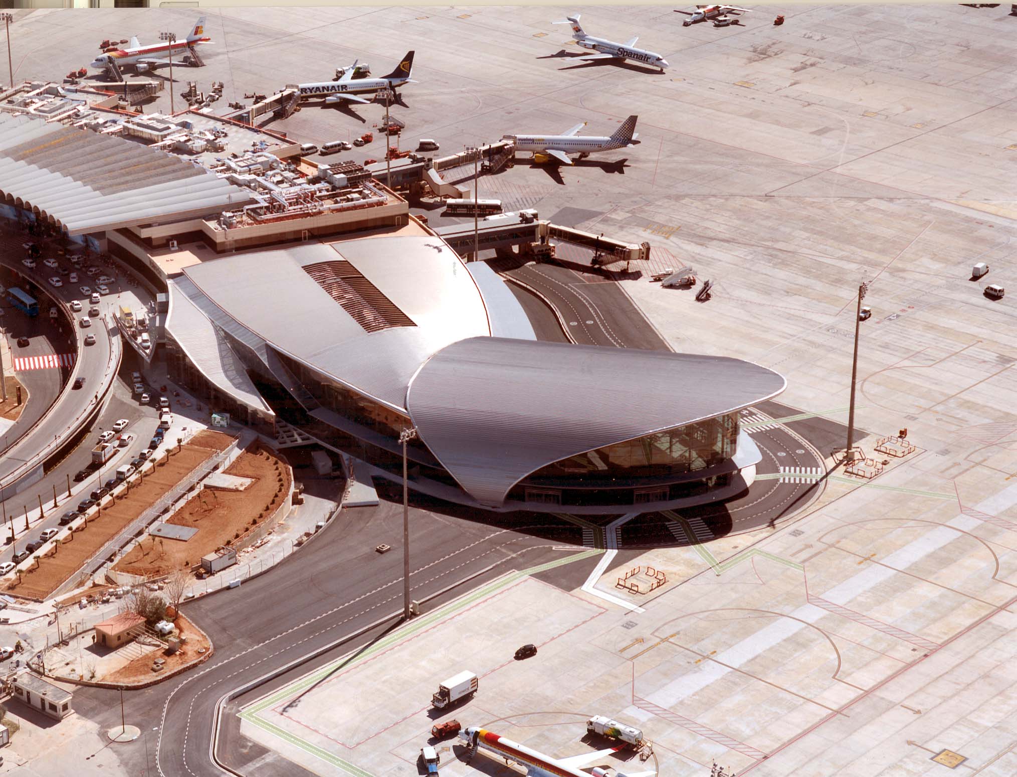 vista aerea aeropuerto Valencia