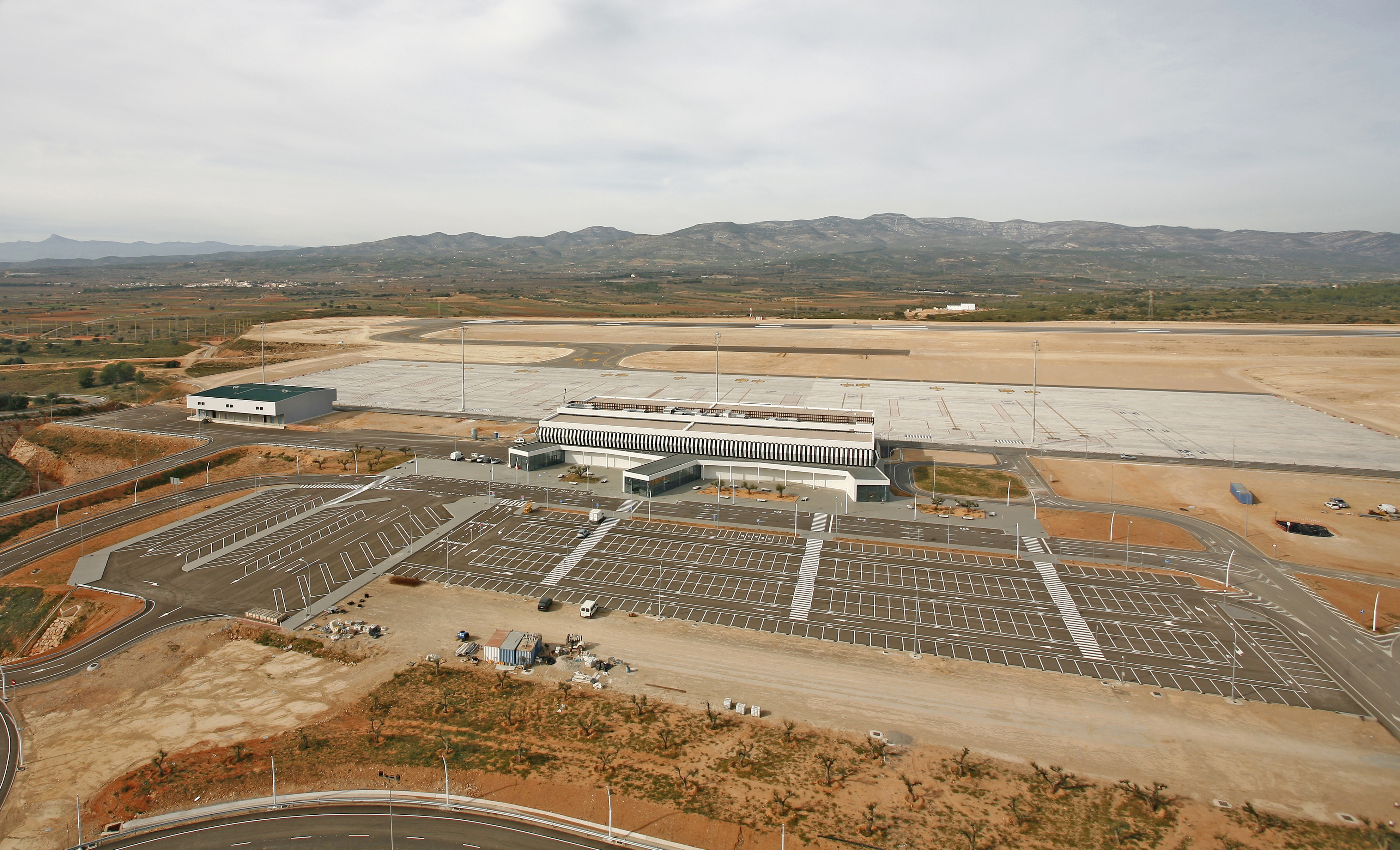 Vista aerea Aeropuerto Castellón
