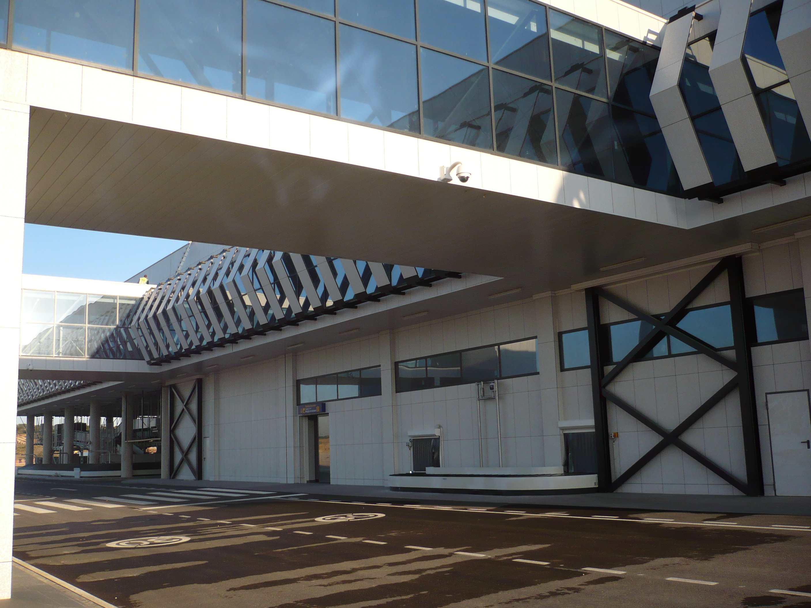 Aeropuerto Castellón pasarela