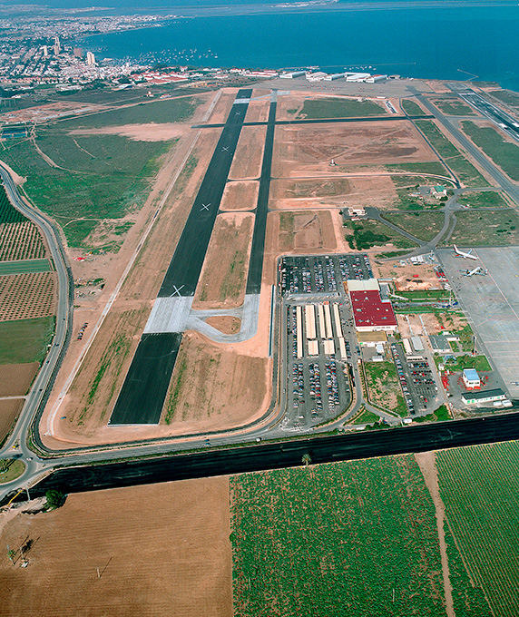 Aeropuerto San Javier en Murcia