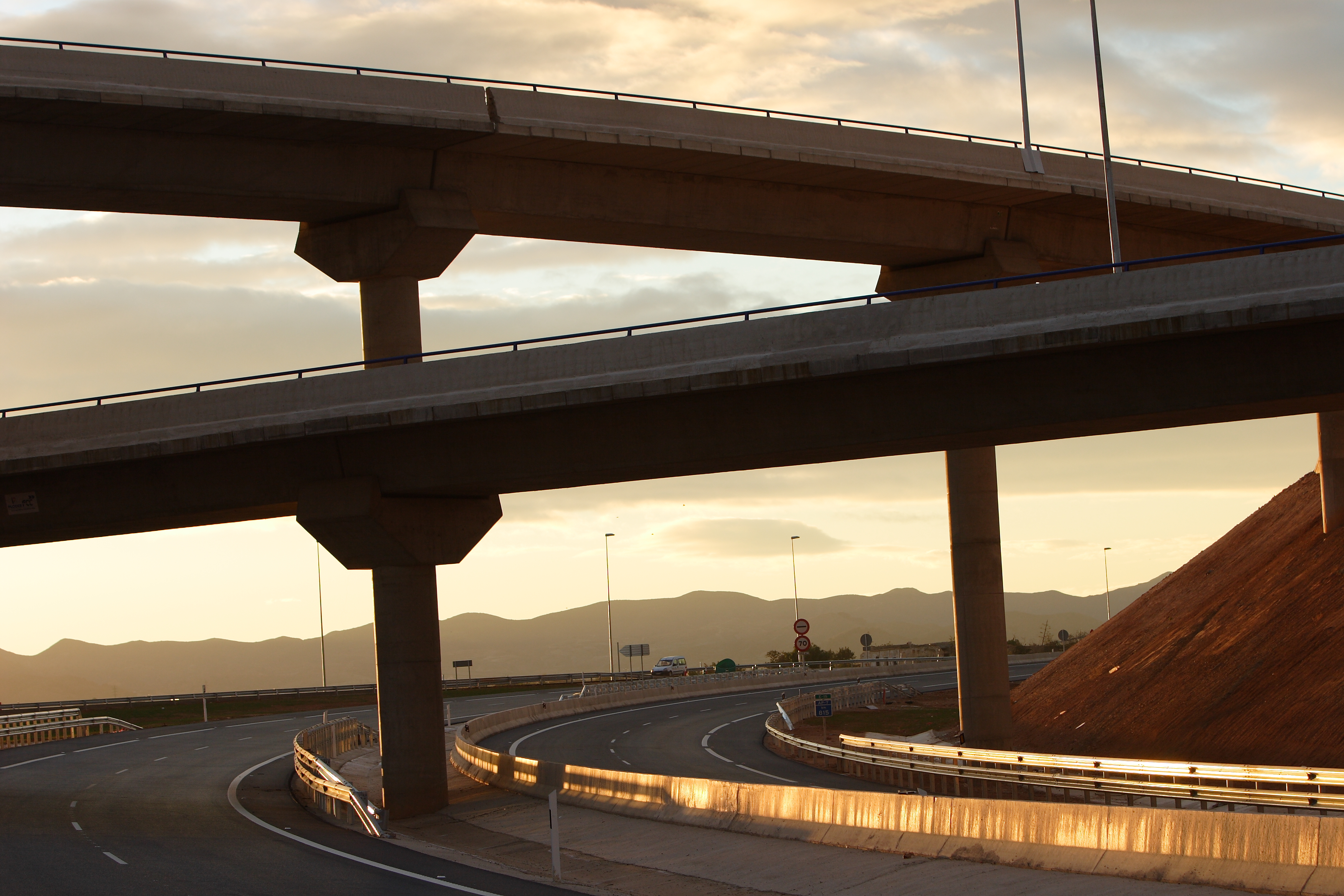 Puentes autovía Cartagena Vera