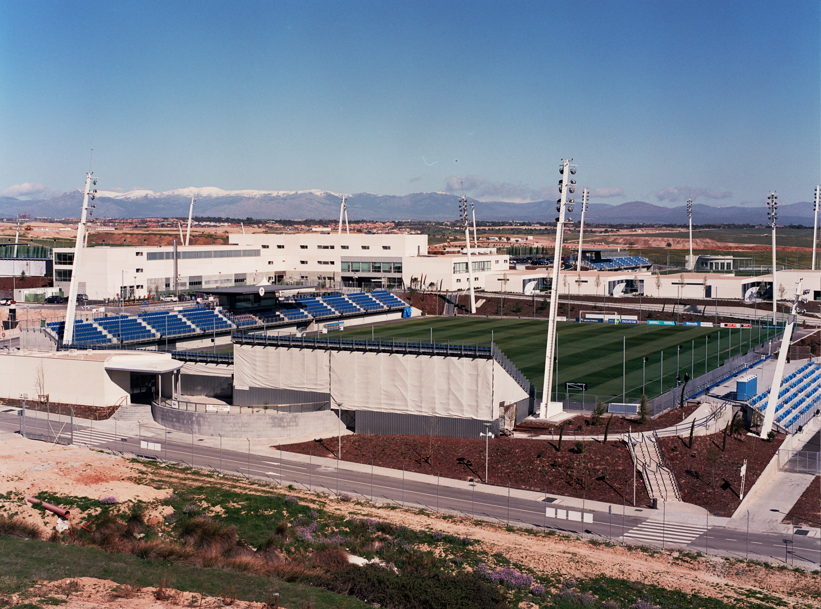 Outside Real Madrid Sports City