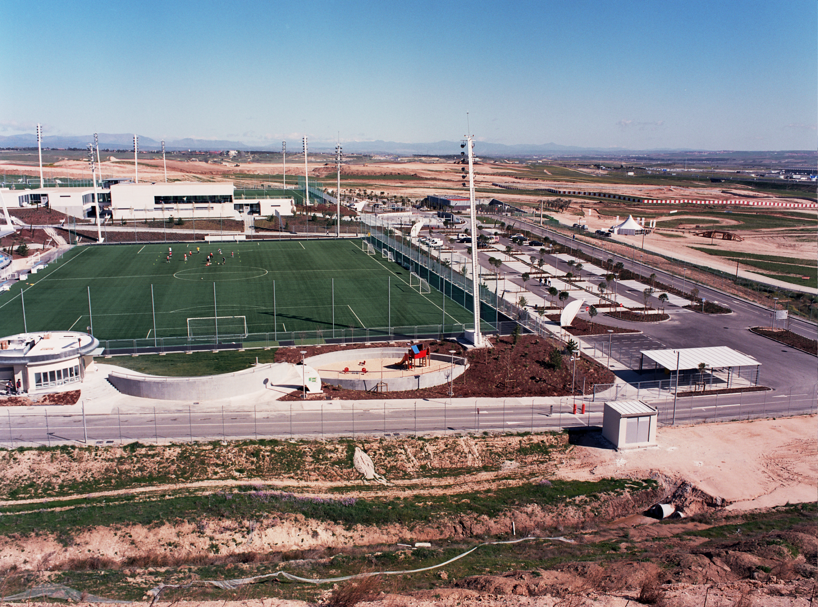 Outside Real Madrid Sports City