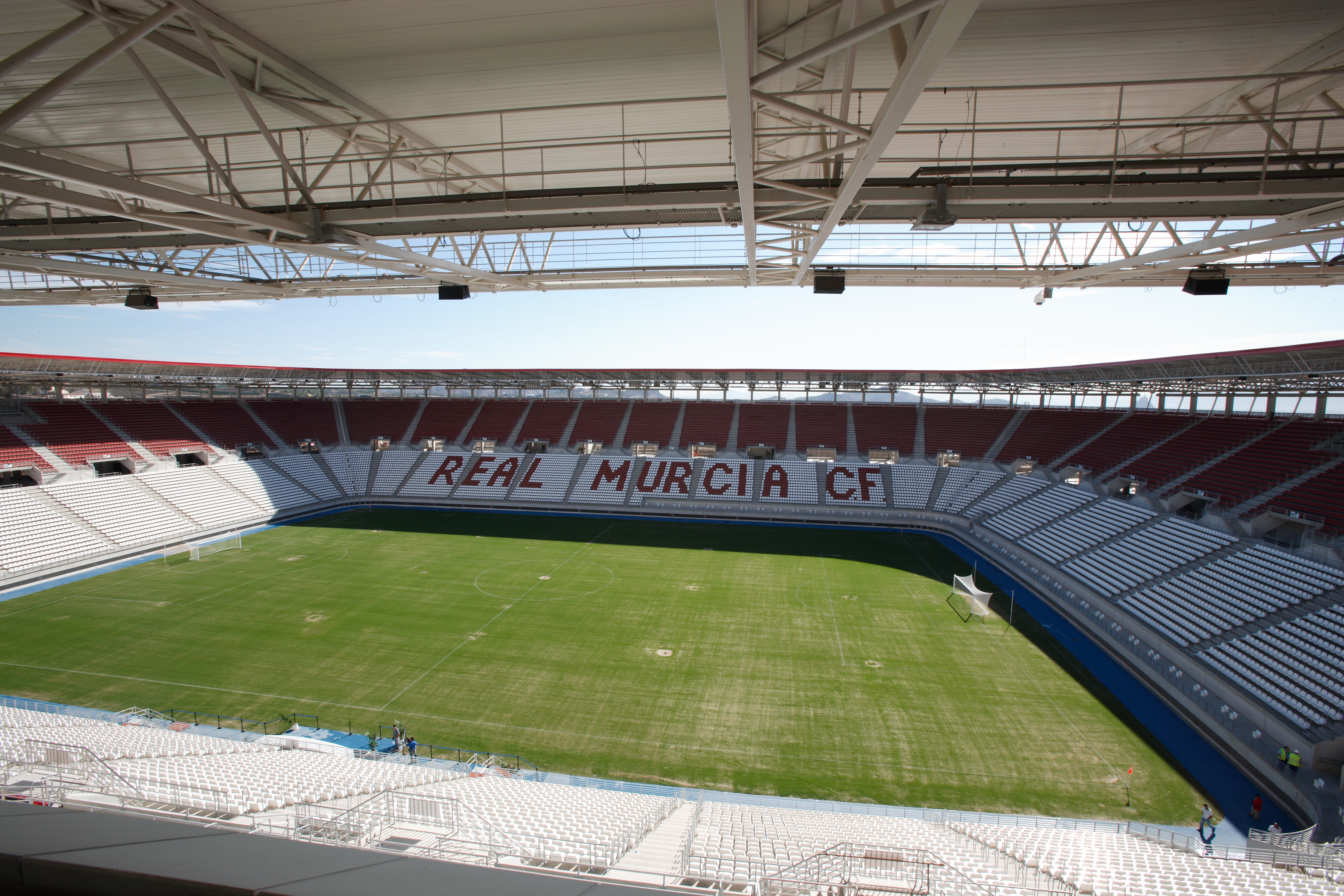 Campo de juego Estadio Nueva Condomina