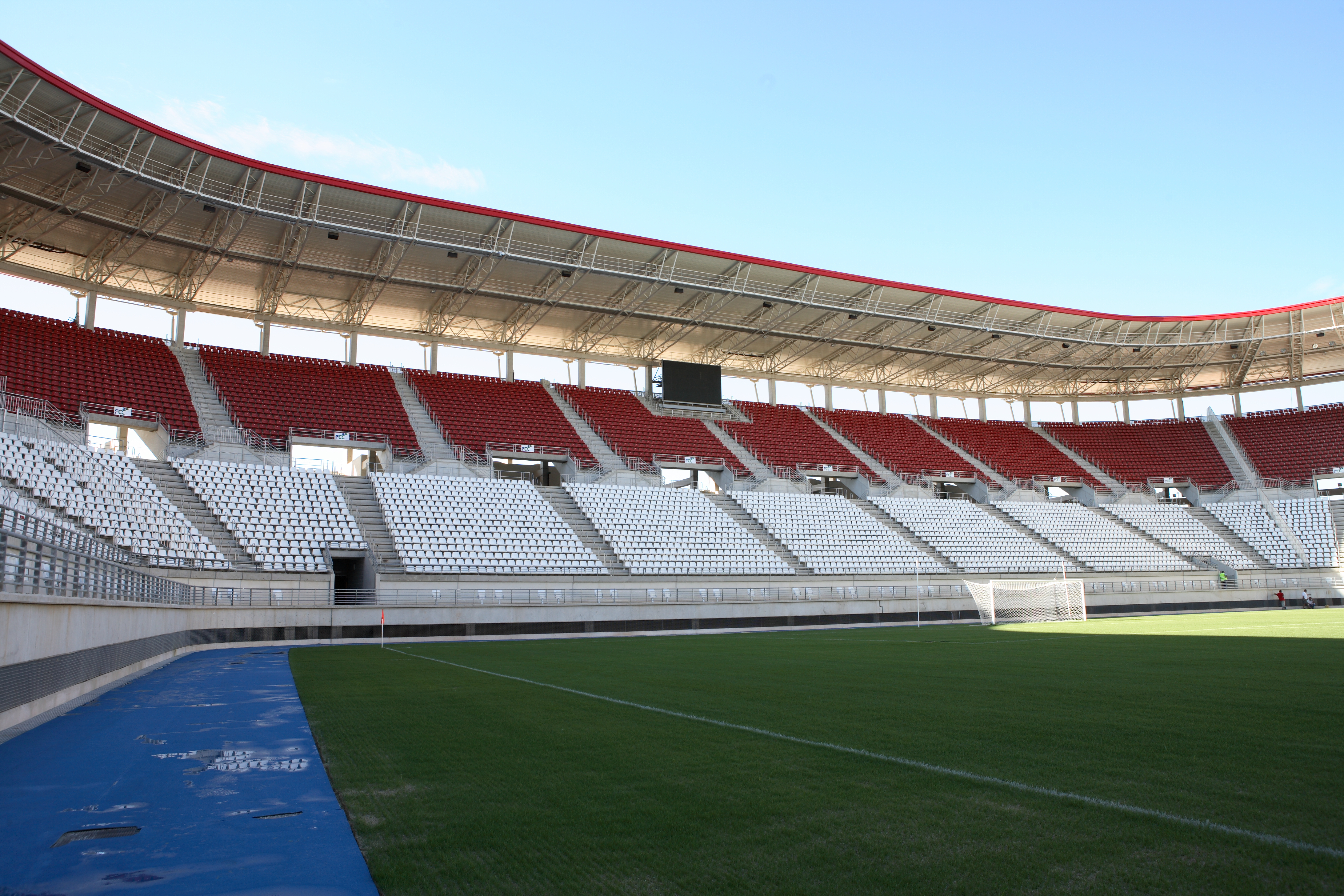 Campo de juego Estadio Nueva Condomina