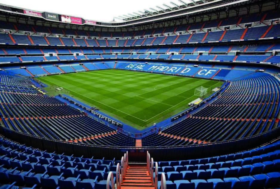 
			Estadio Santiago Bernabéu
			
		