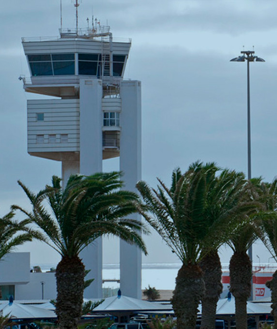 Torre de control del Aeropuerto de Lanzarote