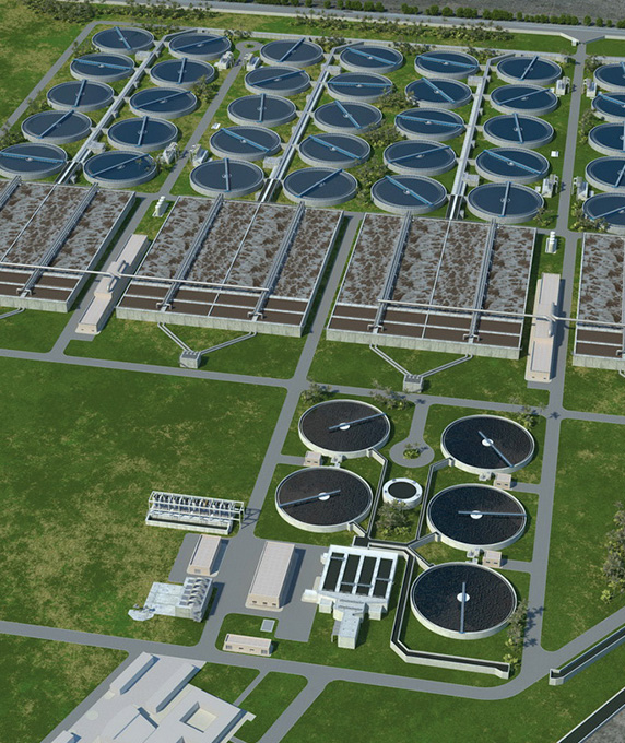
			
			Wastewater treatment plant Abu Rawash
		