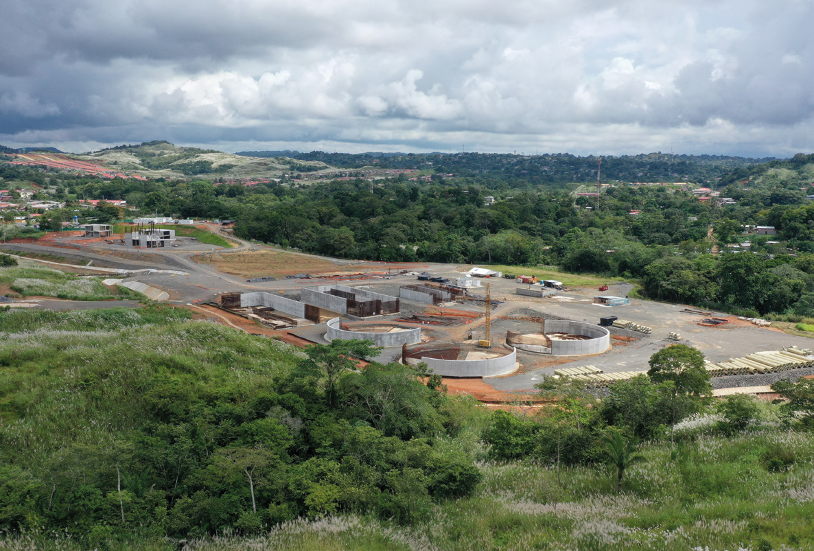 Wastewater treatment plant Arraiján