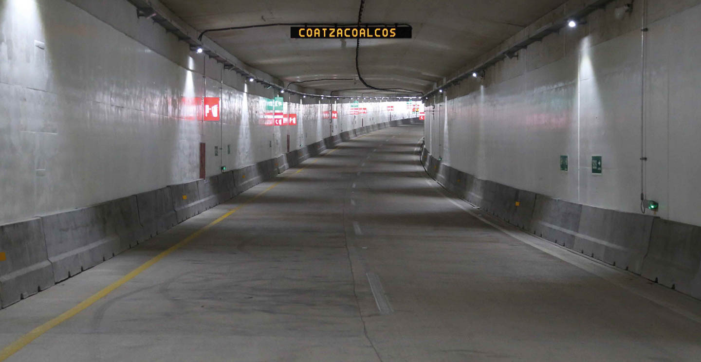 Ciudad FCC: Túnel sumergido de Coatzacoalcos