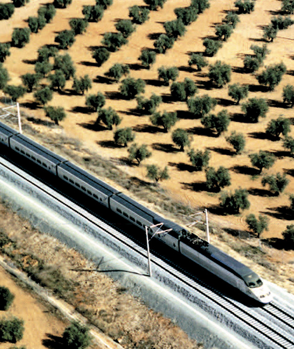 
			
			Madrid-Sevilla high speed line
		