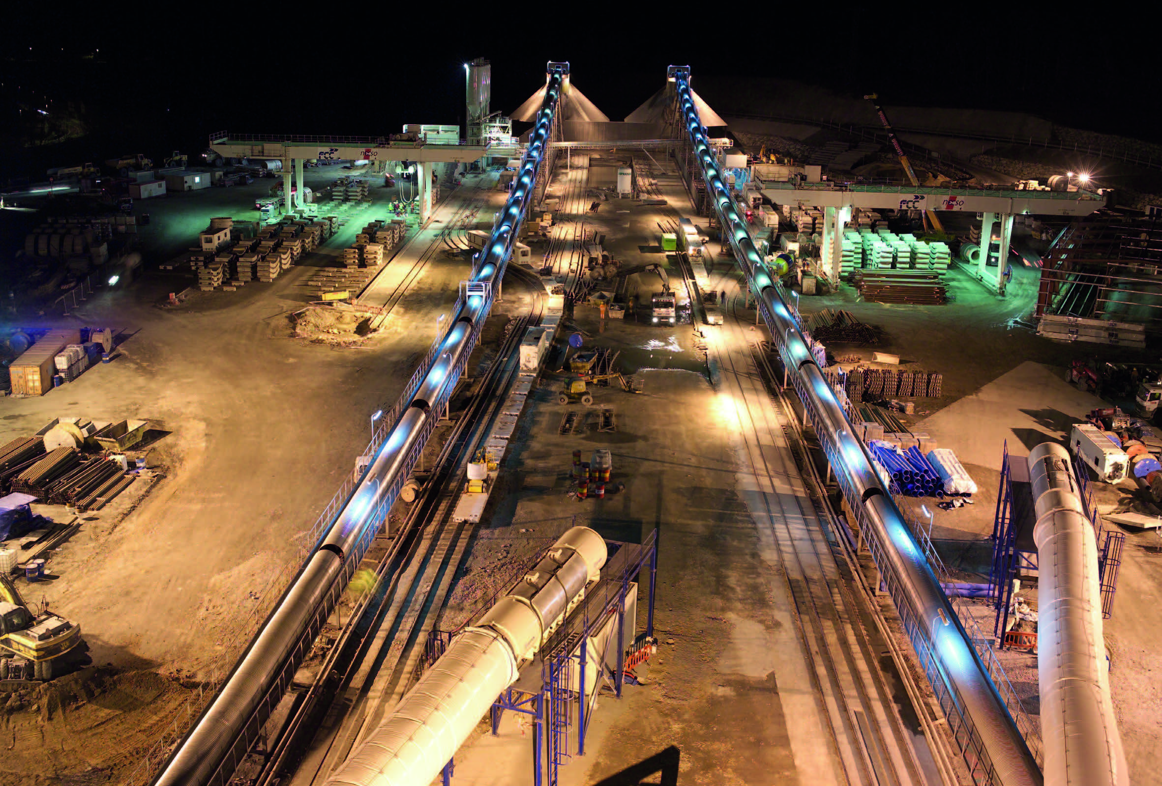 Railway line new access to Asturias