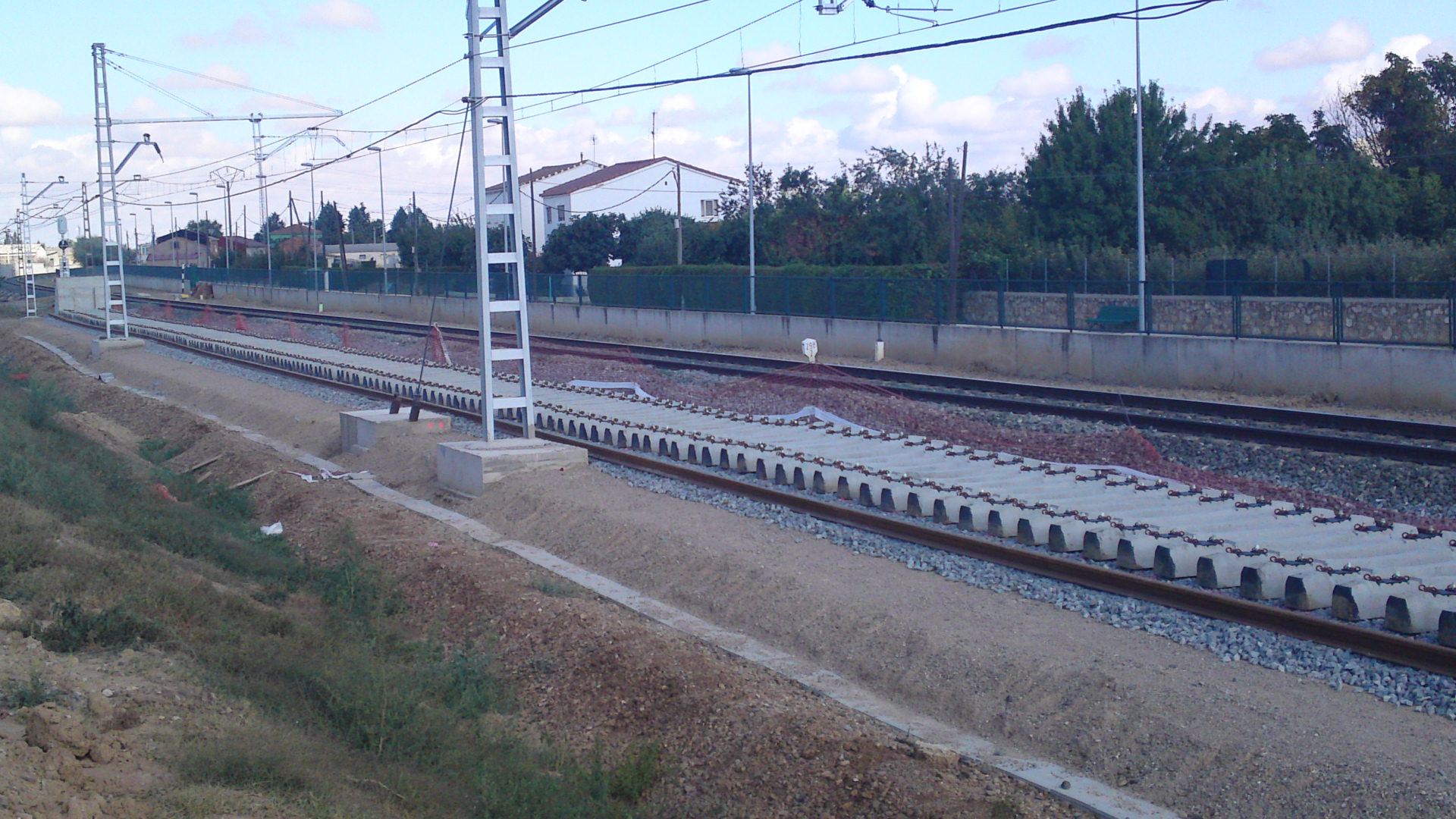 Arterial railway to Palencia